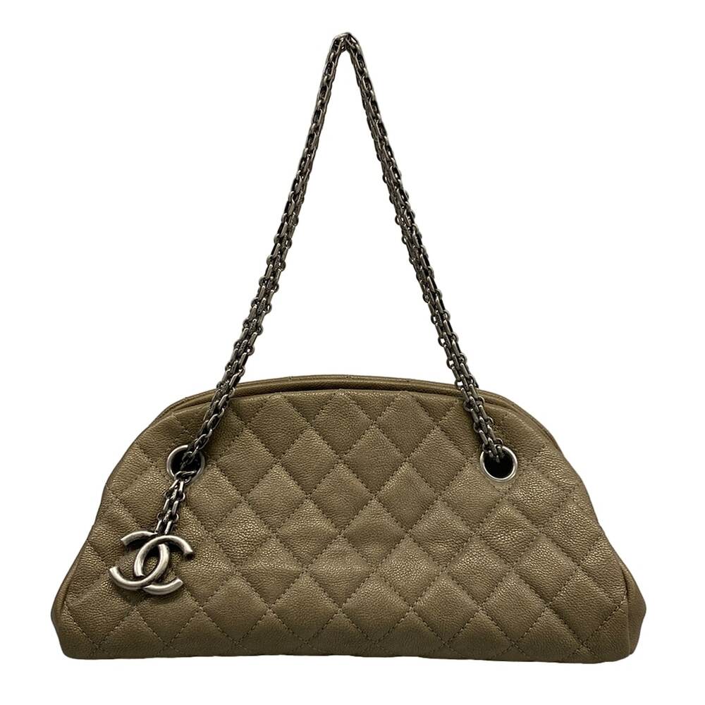 Chanel Mademoiselle Bowling Bag, Matelassé Shoulder Bag A50556